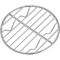 thumbnail image 1 of CAMPINGMOON Grille de Cuisson Ronde en Acier Inoxydable φ12.5cm Dia pour Réchaud de Poche de Randonnée W13, 1 of 8
