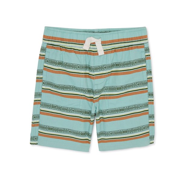Garanimals Baby and Toddler Boys Print Poplin Shorts, Sizes 12M5T