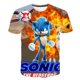 thumbnail image 3 of Sonic The Hedgehog Anime Harajuku 3D Camiseta con impresión digital Camisetas de verano para hombre y mujer Disfraces de cosplay para niños Camisetas Tops, 3 of 5