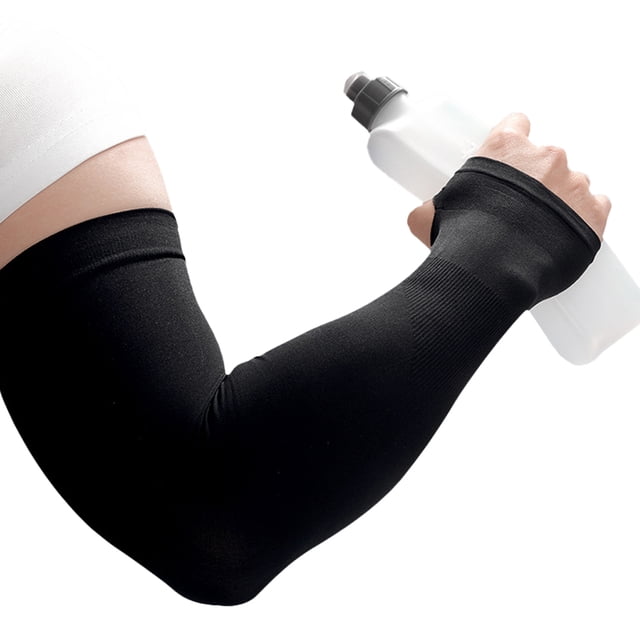 Mangas de enfriamiento para brazos para hombres y mujeres: mangas de brazos transpirables que absorben la humedad para mujeres, gris claro,