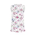 thumbnail image 4 of Snorda Débardeurs pour Femmes Grande Taille Mode Féminine Décontractée Été Imprimé Sans Manches Col Rond Haut Blouse Débardeur P-5TG, 4 of 5