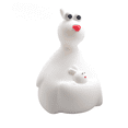 thumbnail image 1 of Tap Control Night Light 7 Color Usb Charging Christmas Gift Cute Kangaroo Night Light Soothing Mood Portable (Kangaroo Red Nose), 1 of 4