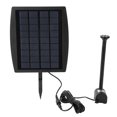 thumbnail image 4 of Solar Powered Fountain No Battery Or Electricity Needed Built-in 2200mah High Capacity Battery Solar Powered Fountain For Aquarium, For Pool, 4 of 8