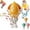 3Pcs: Pink+Yellow+Green, variant on Electric Magic Dancing Octopus Toy, New Electric Auto-Avoid Crawling Octopus with LED & Music, Smart Interactive Auto-Wiggling Robotics for Indoor Play & Sensory Development