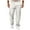 White, variant on Kureaily Men's Elastic Waist Loose Fit Lightweight Workwear Pull On Cargo Pants