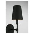 thumbnail image 6 of Trade Winds Lola 1-Light Wall Sconce in Matte Black, 6 of 6