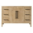 thumbnail image 2 of Laurel 48" Wood Vanity Base in Weathered Fir without Top and Sink no Mirror, 2 of 11