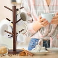 thumbnail image 4 of Sunjoy Tech Water Cup Holder Detachable Coffee Mug Holder with 6 Hooks Space-Saving Cup Organizer for Home Kitchen, 4 of 7