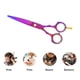thumbnail image 4 of Juego de tijeras para cortar el cabello de 5,5 pulgadas, tijeras para adelgazar/texturizar el cabello para peluquería o uso doméstico, 4 of 5