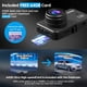 thumbnail image 5 of Cámara Dash Cam con WiFi frontal y trasera de 2,5 K con tarjeta de 64 GB, 5 of 9