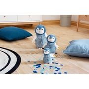 Steiff Paule Penguin 9 Blue, Soft Cuddly Friends Premium Plush Stuffed Animal, Plushy Toy for Girls Boys and Kids, 063930