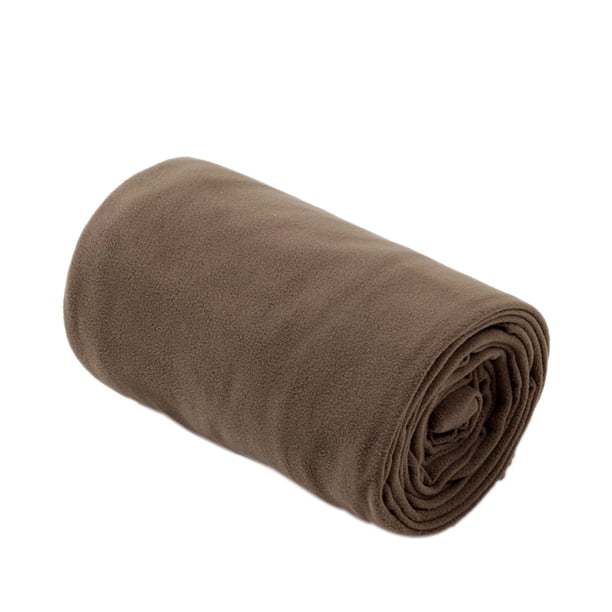 Yuarrent Saco de dormir de lana Polar ultraligero portátil al aire libre tienda de campaña cama de viaje cálido saco de dormir forro de aislamiento de carpas café Yuarrent HW5608-16