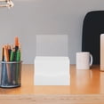thumbnail image 5 of WEUVEB Transparent Acrylic Raffle Ticket Donation Box, Clear Collection Container for Fundraising Events, 1 Set, 5 of 9