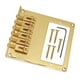thumbnail image 1 of 1 Juego de de bobina doble para puente lín de guitarra para guitarra eléctrica Oro Yuyangstore Pieza trasera del puente de la montura del rodillo, 1 of 8
