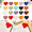 104-Solid Color, variant on 100 Cat Magnetic Bookmarks Bulk Set, Cute Foldable Corner Reading Marks for Book Lovers