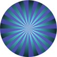 thumbnail image 1 of Ahgly Company Machine Washable Indoor Round Transitional Blue Ivy Blue Area Rugs, 3' Round, 1 of 7