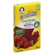 Gerber Organic Fruit Stripe Wild Berry