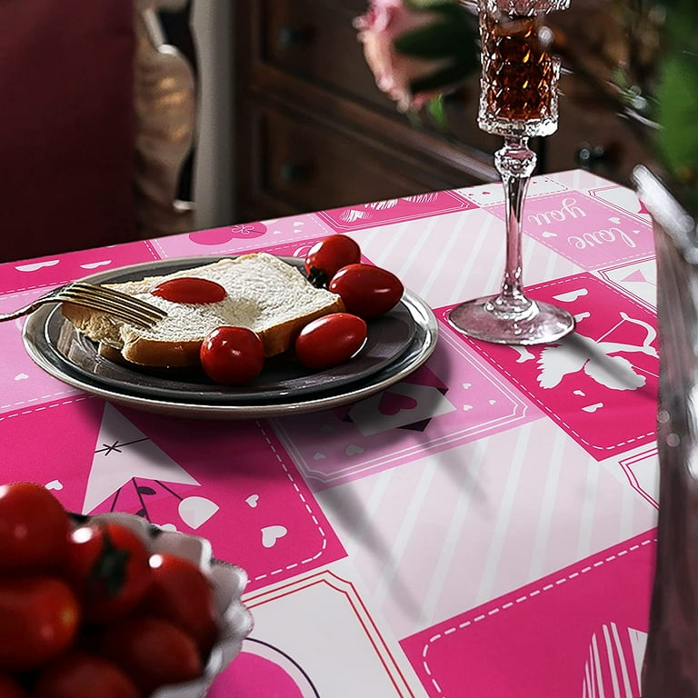 Valentine's 2024 day tablecloth
