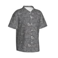 thumbnail image 2 of Daiia Funny Chicken Hawaiian Shirt for Men Gentle Cotton Regular Short Sleeve Casual-Large, 2 of 9