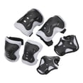 thumbnail image 3 of Knee Pads Elbow Pads Wrist Guards Set, Protective Gears Set 6Pcs Adjustable Safe  For Skateboarding For Skating, 3 of 8