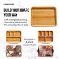 thumbnail image 3 of Tabla de cortar y bandeja para servir Lifetime Brands Bamboo, 14 x 11 pulgadas, 3 of 7