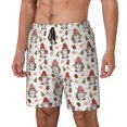 thumbnail image 1 of Fotbe Merry Christmas Santa Traje de Baño para Hombre – Shorts de Natación de Secado Rápido con Forro y Bolsillos-X-Large, 1 of 6