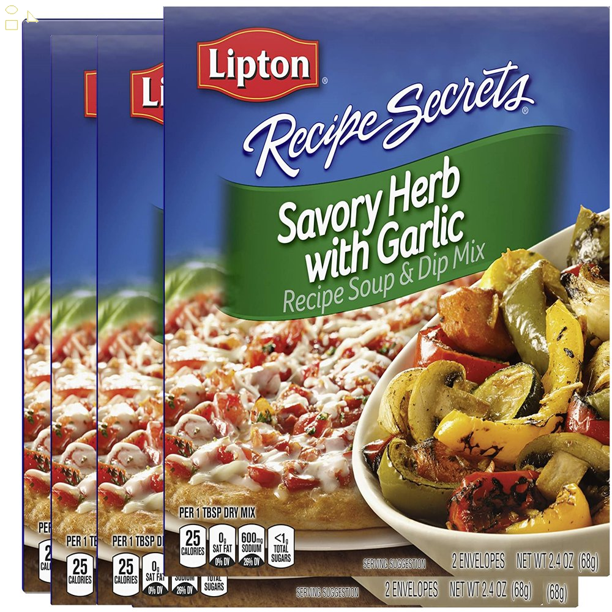 Lipton Recipe Secrets Soup and Dip Mix for a Delicious Meal Savory Herb
