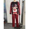 thumbnail image 3 of Conjunto de pijamas de Navidad para la familia, trajes a juego para la familia, ciervos, madre, niños, adultos, bebés, ropa familiar, 2023, 3 of 3