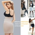 thumbnail image 5 of MISS MOLY Seamless Half Slips Under Dresses for Women High Waist Tummy Control Shapewear Skirt Body Shaping Underwear, 5 of 6