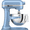 Blue Velvet, variant on Restored Premium KitchenAid 5.5 Quart Bowl-Lift Stand Mixer, RKSM55 (Refurbished)