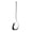 Silver, variant on Ruanlalo Stainless Steel Square Head Soup Spoon Flat Bottom Anti-Spill Soup Ladle Thickened Ergonomic Handle Serving Utensil for Pasta Salad