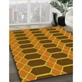 thumbnail image 2 of Ahgly Company Indoor Square Patterned Tomato Sauce Red Area Rugs, 5' Square, 2 of 6