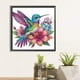 thumbnail image 4 of Pintura de diamante 5D DIY parcial con forma especial, color colibrí, 30x30cm, 4 of 9