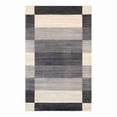 thumbnail image 2 of Pasargad Home Gramercy 5' x 8' Hand-Loomed Silk and Wool Ivory/Grey Rug, For Indoor Space and all Age of Group, 2 of 7