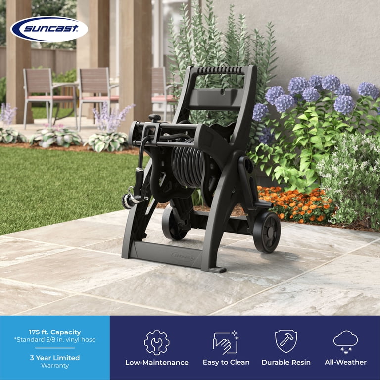 Suncast Hosemobile 175ft Hose Reel Cart with Wheels photo 2