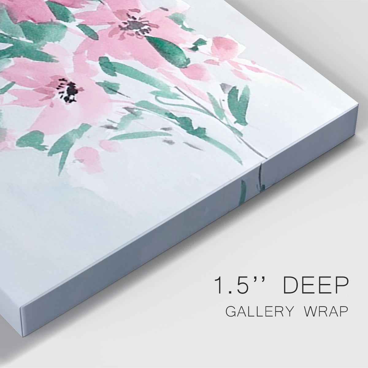 Posy Blooms III Premium Gallery Wrapped Canvas - Ready to Hang