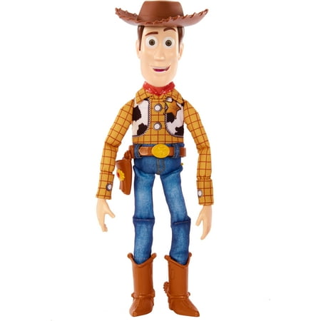 Disney and Pixar Toy Story Roundup Fun Woody Large Talking Figure, 12 inch