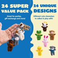 thumbnail image 2 of Minijuguetes de peluche JOYIN, 24 unidades, 7-8 cm, 2 of 7