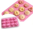 thumbnail image 4 of Salezone 3D Silicone Flower Shape Fondant Chocolate Mould Cake Baking Mold, 4 of 6