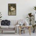 thumbnail image 3 of Stupell Industries Transitional Swans For A Swim Black Floating Frame Canvas Art, 17 x 25, by Petals Prints Design, 3 of 8