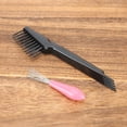 thumbnail image 3 of Hair Brush Cleaner,2Pcs/Set Comb Cleaner Brush Hair Salon Tool Comb Cleaner Striking Appearance, 3 of 12