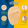 thumbnail image 4 of Shoe Inserts for Women (2Pairs Gel Insoles), Clear Heel Pads, Non-Slip Heel Cushions, Foot Pain Relief and Comfort, Universal Fit for Any (Dorado), 4 of 12