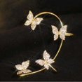thumbnail image 1 of Aretes de mariposa de circonita, 1 of 5