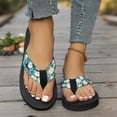 thumbnail image 5 of jiaxiM Flip Flops for Womens Thong Sandals Lightweight Slippers for Women Indoor Non- Womens Sandals Dressy Tpr Sole Orthofeet Shoes for Women, 5 of 9