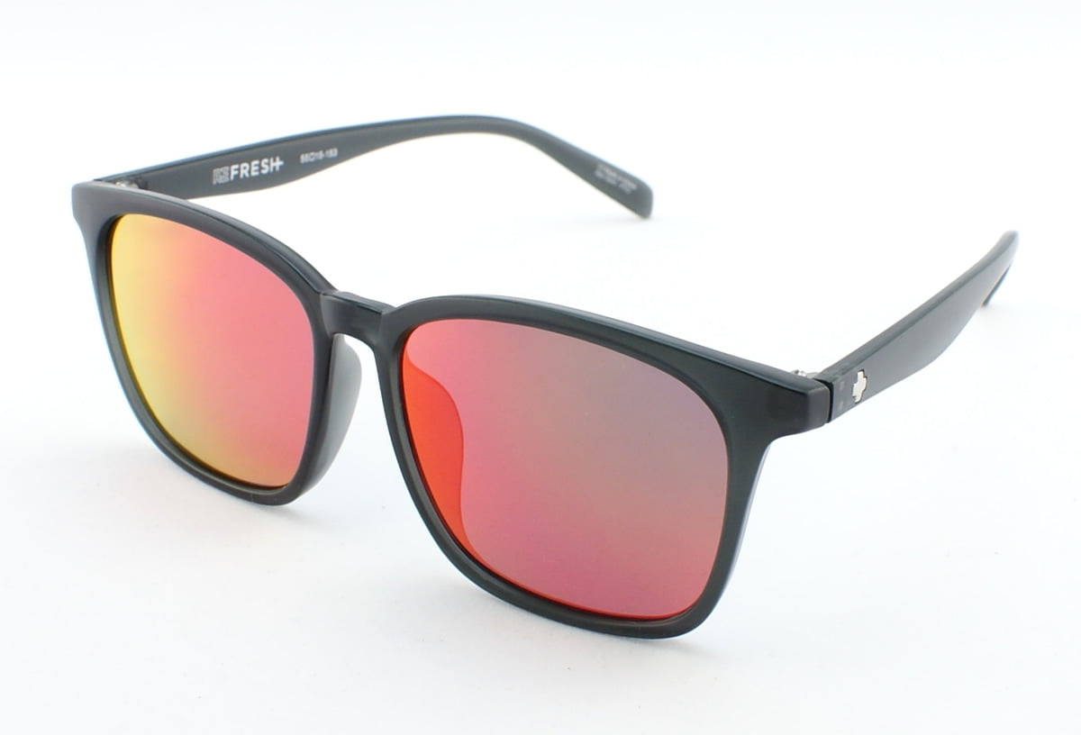 Spy Cooler Sunglasses 6700000000002 Matte Trans Gray/Gray/Coral