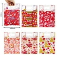 thumbnail image 2 of Joyfy 48 Pcs Valentine’s Day Cellophane Gift Bag for Kids,6.5×9inch Valentines Ziplock Bags Valentine's Day Goodie Candy Snack Bags with 6 Designs for Kids Classroom Gifts, 2 of 6