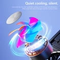 thumbnail image 2 of Ventilador silencioso Laptop Cooler Pad Altura ajustable Notebook Stand para 11-17.3 pulgadas, 2 of 6