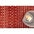 thumbnail image 3 of Ambient Rugs Moroccan Style Runner Rug - 2 ft. x 8 ft., Rust, Distressed Rug with Transitional Design, 3 of 8