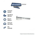thumbnail image 2 of Replacement Part For TVP Ultimate G Upright Vacuum Cleaner Upper Cord Hook Screws :- 174091A, 2 of 3