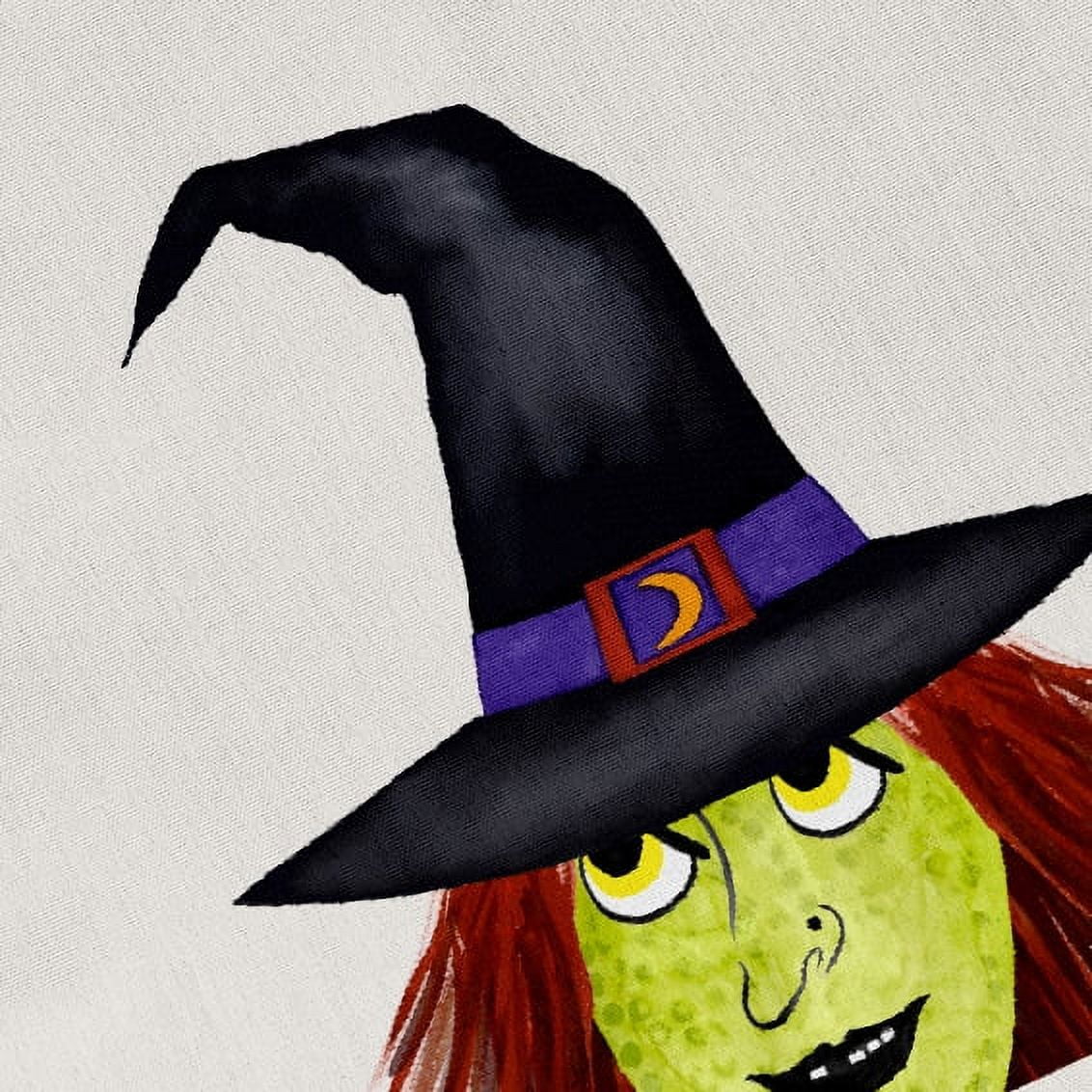 Trick or Treat Peek A Boo Witch Halloween Tote Bag